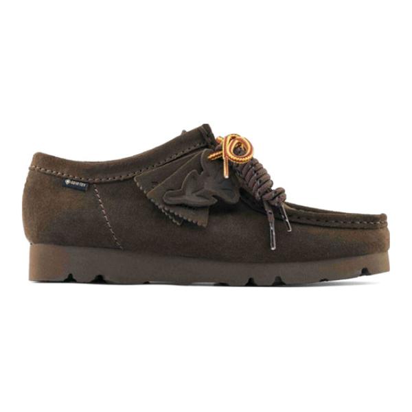【極美品】CLARKS クラークス ワラビー スエード GORETEX 予約商品] CLARKS クラークス Wallabee GTX スエード ワラビー