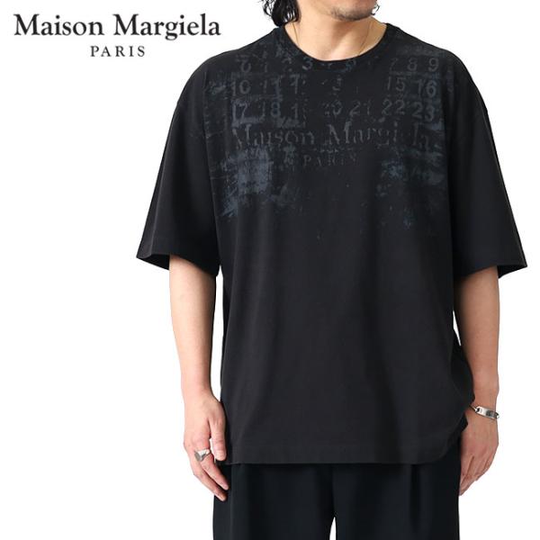 Maison Margiela メゾンマルジェラ オーバーサイズ ロゴグラフィック T