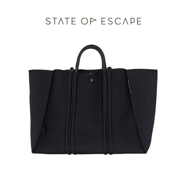 STATE OF ESCAPE ステートオブエスケープ Meridian Large Tote メリディアン ラージ トートバッグ 9911101076 黒 ブラック ギフト プレゼント