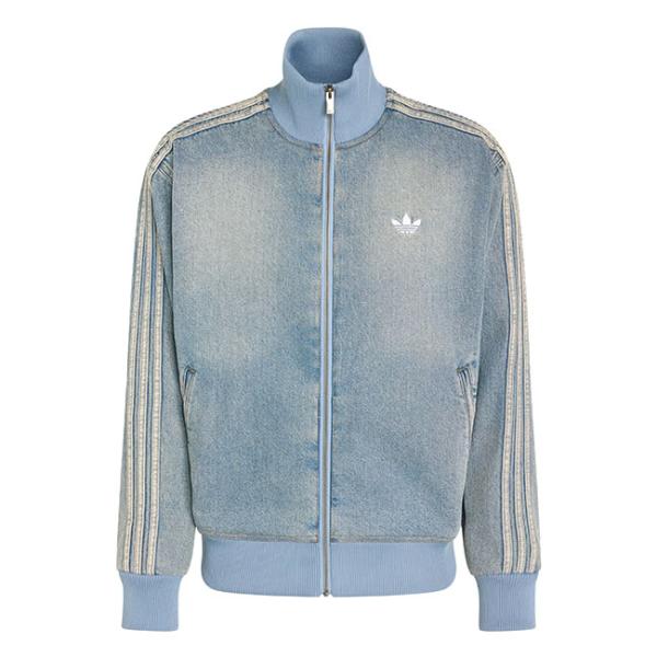 [予約商品] adidas originals アディダス オリジナルス ウォッシュデニム ファイヤーバード トラックトップ KS4970 デニムジャケット メンズ