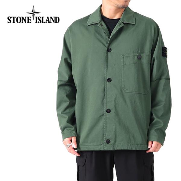 国内正規 STONE  ストーンアイランド ストレッチサテンシャツ golden-state_t18102201