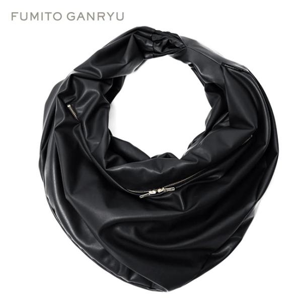 FUMITO GANRYU フミトガンリュウ ドレープ ショルダーバッグ