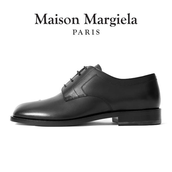 Maison Margiela メゾンマルジェラ タビ レースアップ レザーシューズ