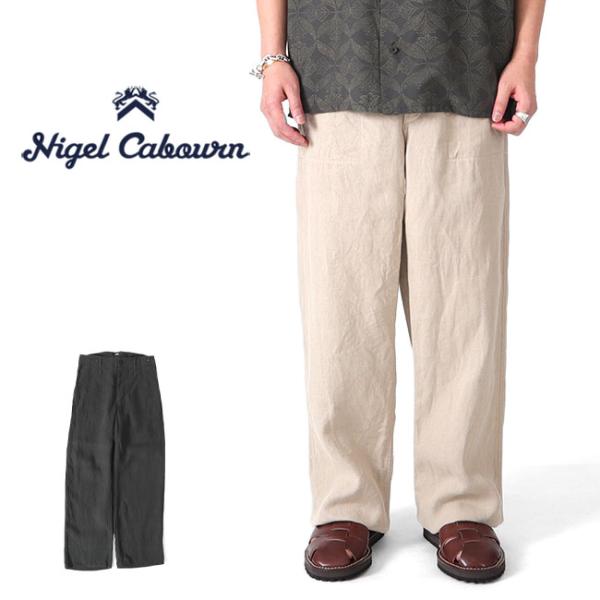 新品 Nigel Cabourn ナイジェルケーボン LINE WORK パンツ いま穿きたいパンツ》LINEN PIN OX – ナイジェル・ケーボン