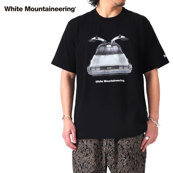 White Mountaineering デロリアン Tシャツ サイズ2 ホワイトマウンテニアリング】デロリアンTシャツ – GQ SHOP