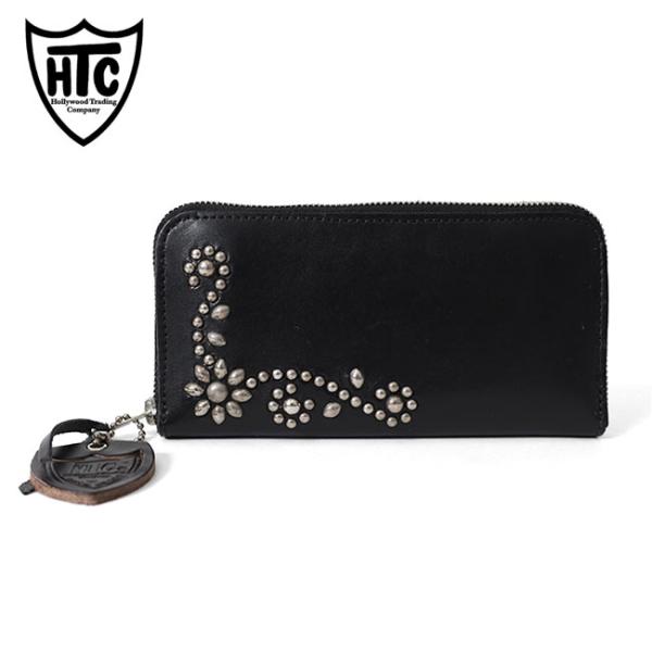 HTC エイチティーシー ZIPPER LARGE 26 CR STUDS スタッズ ラウンド