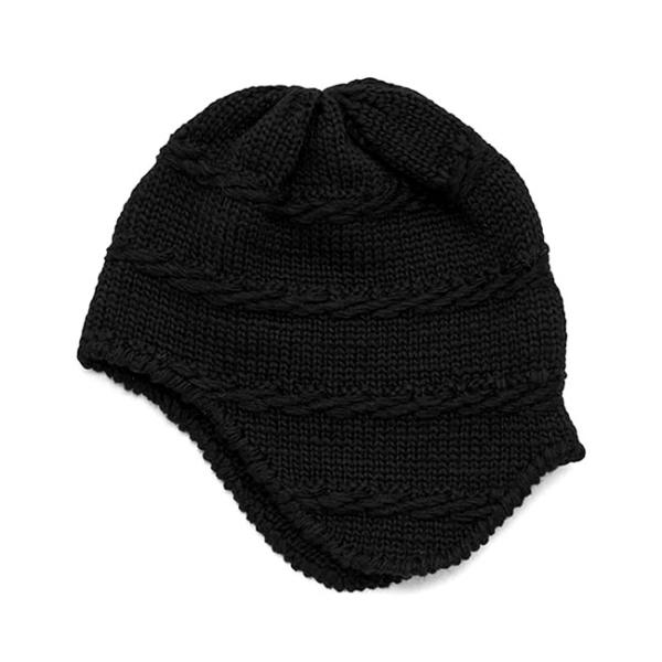 KIJIMA TAKAYUKI キジマタカユキ 耳当て付き ウールニット ビーニー