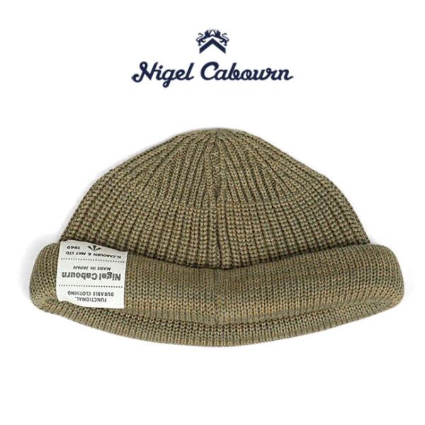 Nigel Cabourn ナイジェルケーボン コットン ラベルロゴ ショート