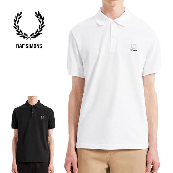 RAF SIMONS × FREDPERRY 千鳥格子ニットポロシャツ RAF SIMONS × FREDPERRY 千鳥格子ニットポロシャツ