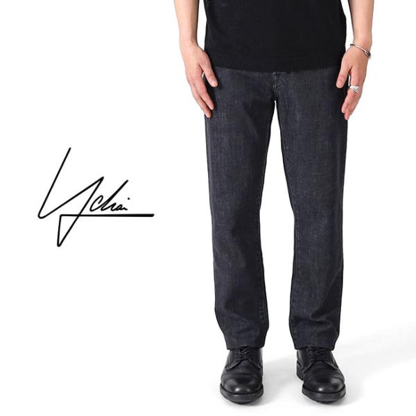 YCHAI ROBUSTO イカイ ウォッシュドブラックデニム ストレッチ YCHAI イカイ ROBUSTO ロブスト ウォッシュブラックデニム YPU004