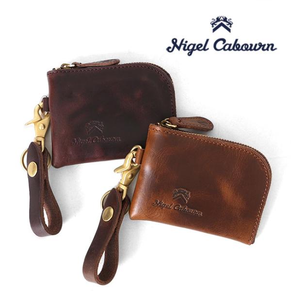 Nigel Cabourn 黒 レザー コインケース ナイジェル・ケーボン】MAN / コインケース - ピートレーベル