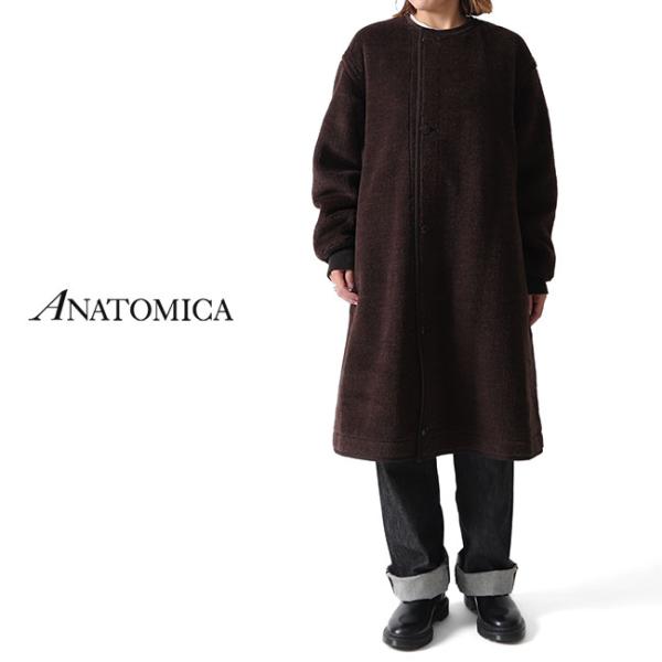 ANATOMICA アナトミカ アルパカ ノーカラーコート 1943 ALPACA 531-542 