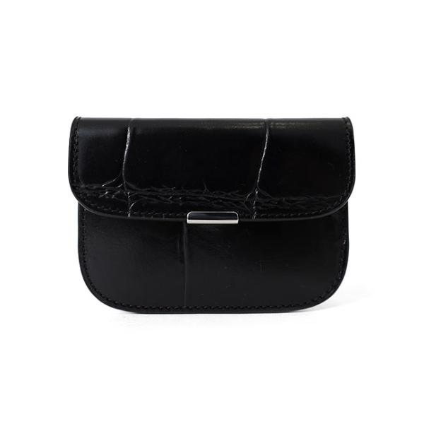 LEMAIRE ルメール SOFT TAB ソフトタブ クロコ柄 カードホルダー