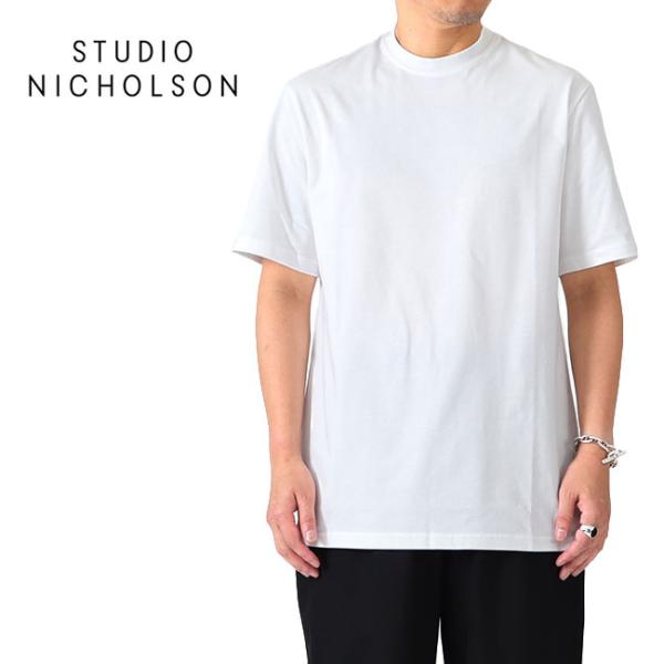STUDIO NICHOLSON スタジオニコルソン LETRA コットンTシャツ SNM-004
