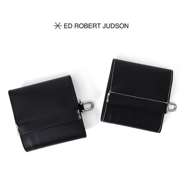 ED ROBERT JUDSON DERRICK シャックル付き 三つ折り財布 ED ROBERT JUDSON エドロバートジャドソン DERRICK シャックル付き