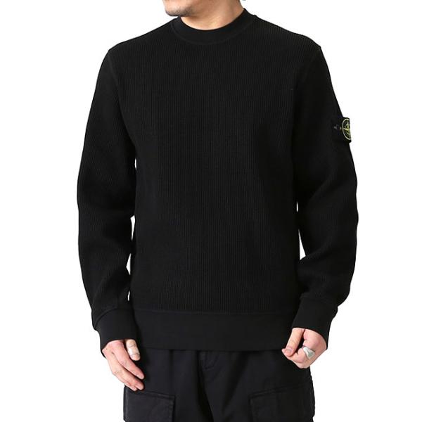 STONE ISLAND ストーンアイランド ワッフル スウェットシャツ 6100056