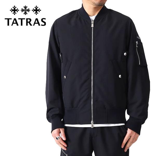 TATRAS ブラック MA-1 フライトジャケット TATRAS ブラック MA-1 フライトジャケット GLORYGUY & Cachette