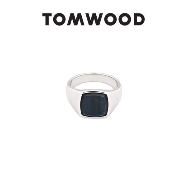 TOM WOOD Joe Ring Blue Hawk トムウッド リング 54 Joe Ring Blue Hawk Eye - Tom Wood Project Official Online Store