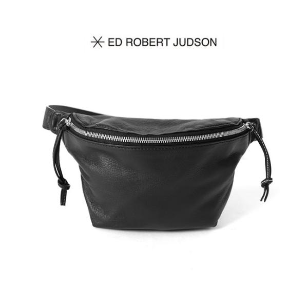 高級感✨ED ROBERT JUDSON ウエストポーチ ブラック F TIME SALE] ED ROBERT JUDSON エドロバートジャドソン ミニ レザー