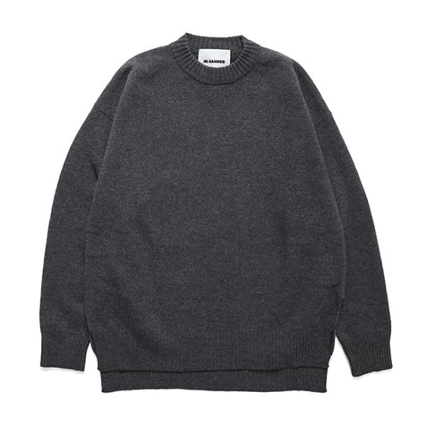 JIL SANDER ジルサンダー CN LS JUMPER サイドスリット ウールセーター