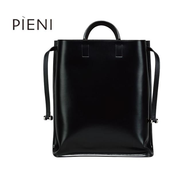 PIENI ピエニ ハンドバッグ レザー ブラック ミニマル 北欧デザイン PIENI ピエニ ハンドバッグ レザー ブラック ミニマル 北欧