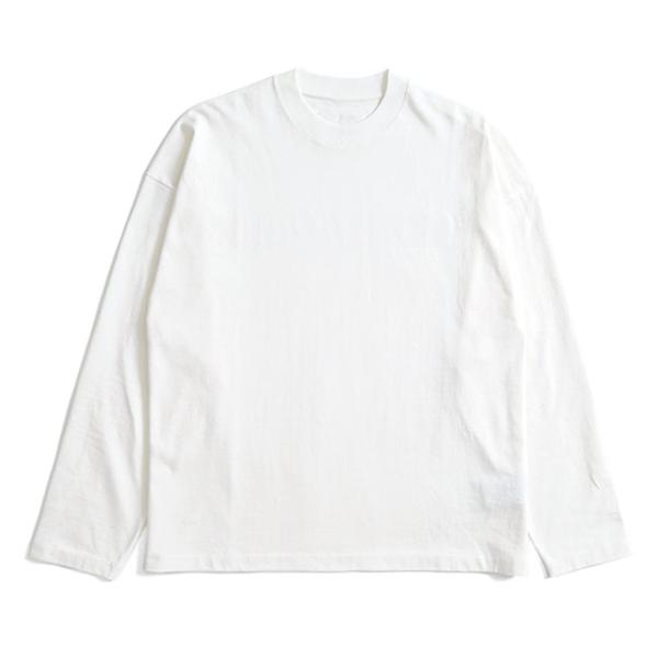 新品未使用 Jil Sander Tシャツ 長袖 M 白 JIL SANDER ジルサンダー ロゴ ロンT J21GC0167 J20243 長袖Tシャツ 白