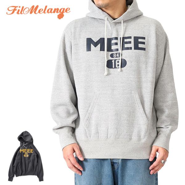 Filmelange フィルメランジェ CHARL-MEEE ロゴ スウェットパーカー