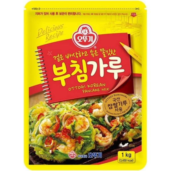 オットギ チヂミ粉 1kg *10袋（1box) チヂミの素 / 韓国 ジジミ チヂミ ジョン チヂミの粉 韓国風お好み焼き 韓国食品 韓国料理