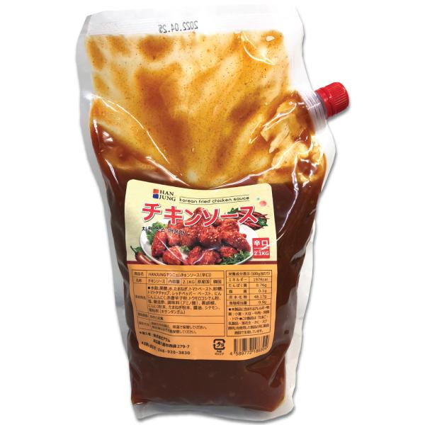 ヤンニョムチキンソース (辛口) 2.1kg 韓国 フライドチキンソース  業務用