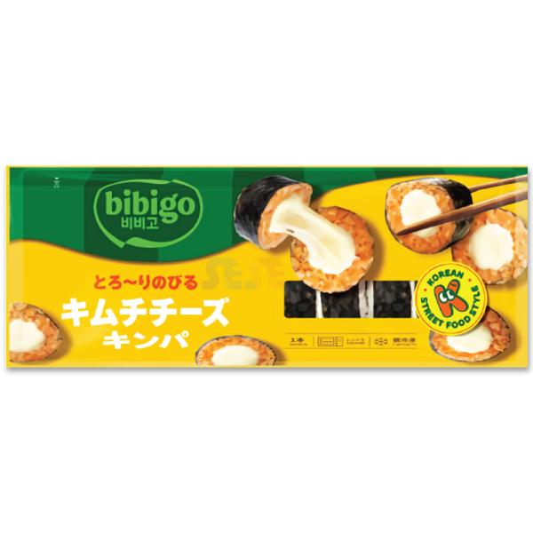 bibigo 冷凍 キムチ チーズ キンパ 250g / ビビゴ CJ 韓国料理 海苔巻き キムパブ ノリマキ ブルゴギ プルゴギ ツナ マヨ 6種具材 オリジナル