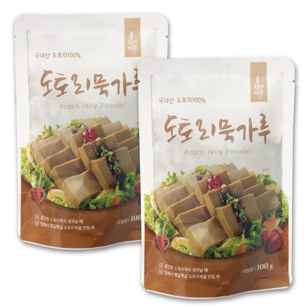 トトリムク(どんぐり寒天)のパウダーです。韓国産 どんぐり100%、お水と塩だけでトトリムクが簡単に作れます。トトリムクの作り方1. どんぐり粉100gに水500mlミと塩2gを粉が完全に解けるまで泡立て器でよくかき混ぜます。2. 中火で加...