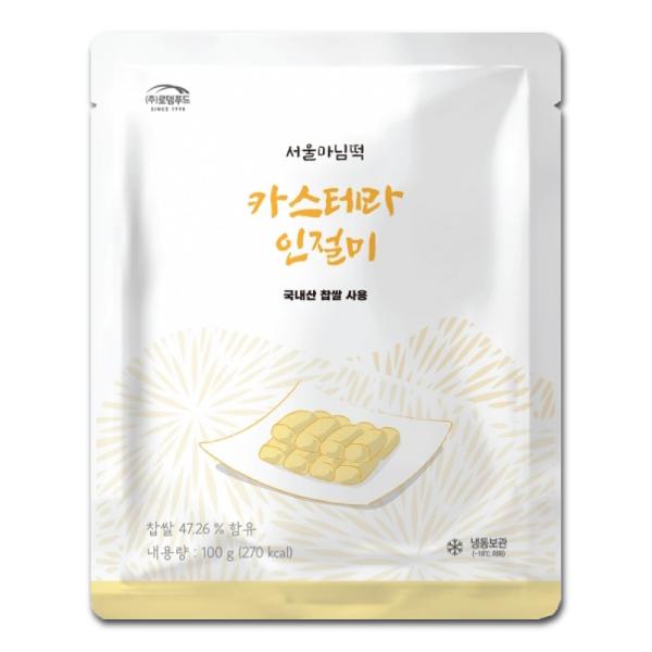 名称 : もち内容量 : 100g(1袋当たり)原材料名 : もち米（韓国産）、砂糖、卵、小麦粉、牛乳、食塩、でん粉加工品、植物油脂／乳化剤、酵素、（一部に大豆・小麦・卵・乳を含む）栄養成分表示 100g当たり : エネルギー270kcal...