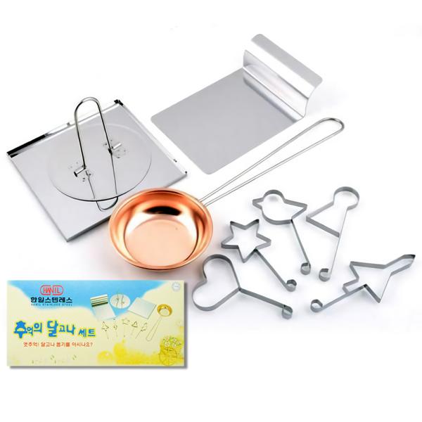 イカゲーム 砂糖菓子の型抜き 製菓道具 タルゴナ型 セット 韓国ドラマ