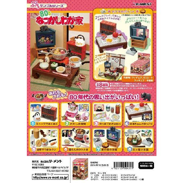 リーメント　ぷちサンプル　８０’なつかしわが家　全８種　１ＢＯＸでダブらず揃います