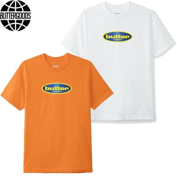 Butter Goods バターグッズ Surf Logo Tee T Shirts サーフ ロゴ ｔシャツ 半袖 メンズ レディース オレンジ ホワイト 2カラー Golden Tijuana 通販 Yahoo ショッピング
