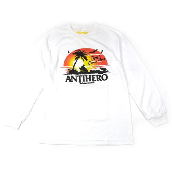 Anti Hero Don T Come Here L S T Shirts Tee アンタイヒーロー アンチヒーロー ドントカムヒア 長袖 ｔシャツ トニー トルフィーヨ Supreme White ホワイト Buyee Servicio De Proxy Japones Buyee Compra En Japon