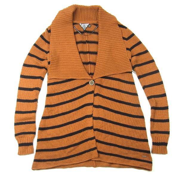 Volcom Sale Lefty Loosey Knit Wrap ボルコム ニット セーター ボーダー カーディガン レディース セール オレンジ B Golden Tijuana 通販 Yahoo ショッピング