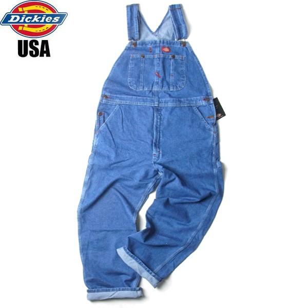 Dickies DICKIES ディッキーズ 8396 SNB Stonewashed Indigo Bib Dickies DICKIES ディッキーズ 8396 SNB Stonewashed Indigo Bib