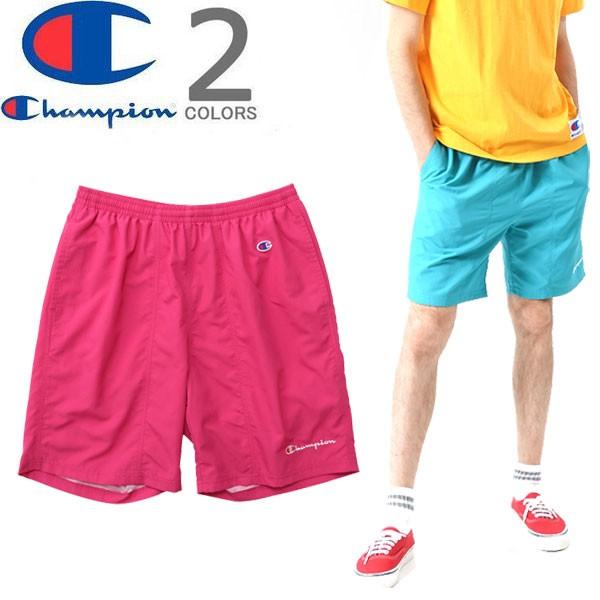 Champion チャンピオン C3 P503 Nylon Shorts アクションスタイル ナイロン ショーツ ハーフパンツ 短パン 半ズボン メンズ レディース 2カラー Golden Tijuana 通販 Yahoo ショッピング