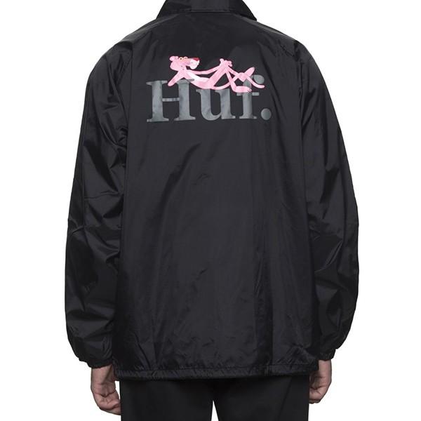 Huf X Pp ハフ ピンクパンサー Coach Jacket ナイロン コーチ ジャケット Pink Panther コラボ ブラック メンズ レディース Jksp17 Golden Tijuana 通販 Yahoo ショッピング