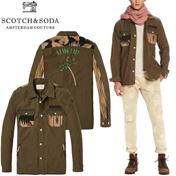 SALE 50%OFF SCOTCH & SODA スコッチ アンド ソーダ TROPICAL MILITARY