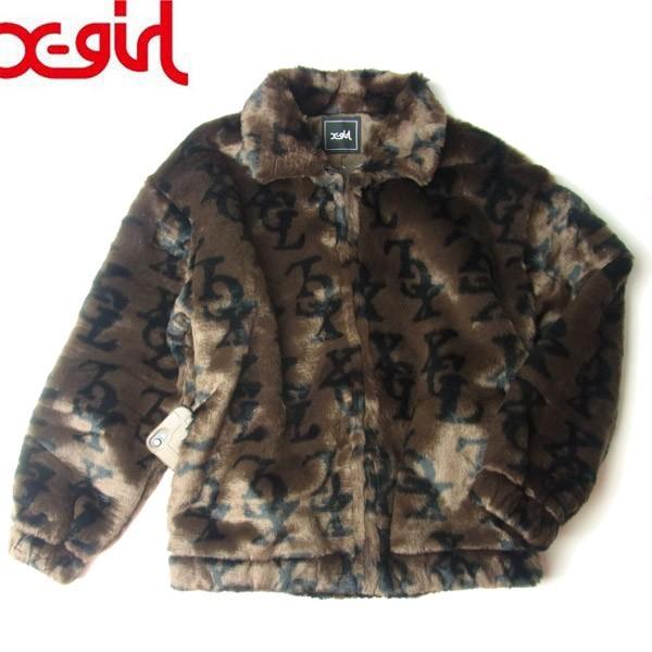 40 Off X Girl エックスガール Monogram Fur Coach Jacket モノグラム ファー コーチ ジャケット 総柄 アウター ブラウン レディース 送料無料 Golden Tijuana 通販 Yahoo ショッピング