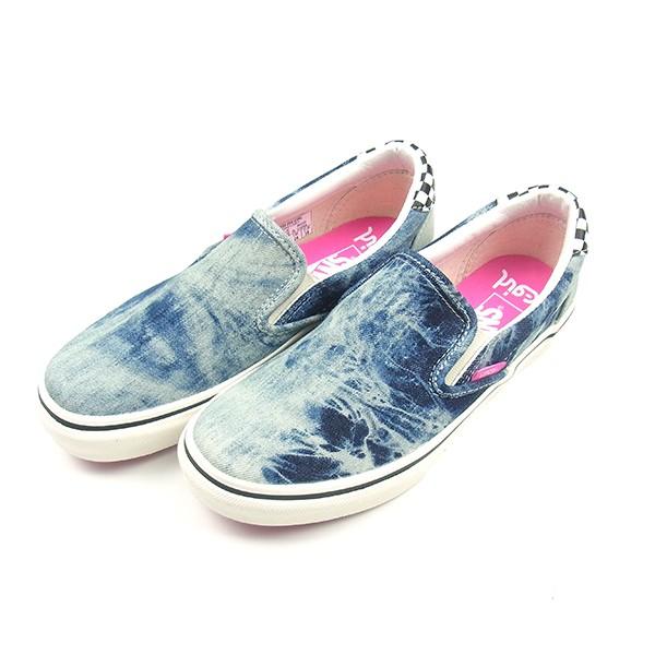 X Girl X Vans エックスガール バンズ Bleach Denim Slip On ブリーチデニム スリッポン レディース スニーカー V 98 59x Girl 送料無料 Buyee 日本代购平台 产品购物网站大全 Buyee一站式代购 Bot Online