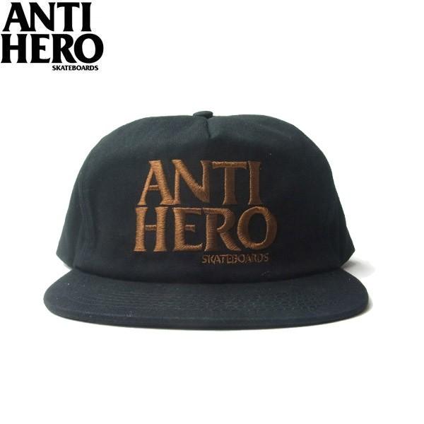 Anti Hero アンタイ ヒーロー Black Hero 5panel Cap ブラック ヒーロー 5パネル スナップバック キャップ メンズ レディース 05125043 Golden Tijuana 通販 Yahoo ショッピング