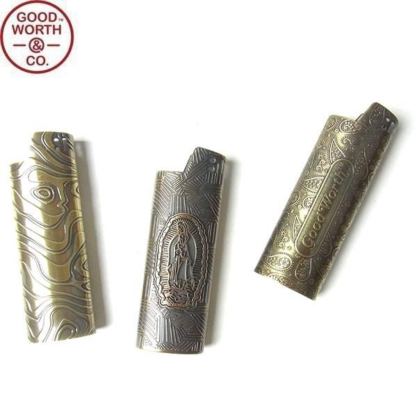 Good Worth グッドワース Lighter Case L ライター ケース メンズ レディース ギフト 真鍮 ブラス Bicライター J26 レギュラーライター用 3タイプ Golden Tijuana 通販 Yahoo ショッピング