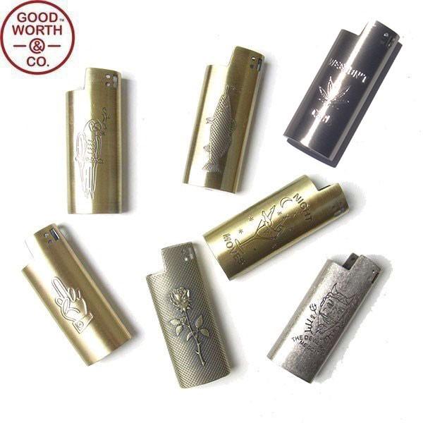 Good Worth グッドワース Lighter Case Mini ライター ケース ミニ メンズ レディース ギフト 真鍮 ブラス Bicライター J25 ミニライター用 7タイプ Golden Tijuana 通販 Yahoo ショッピング