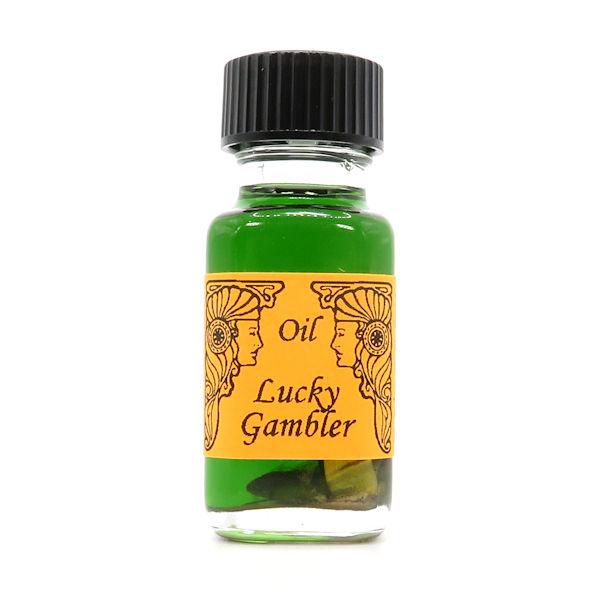 運を賭けたゲームにより幸運を招きます。試合や勝負事の直前に手にぬると良いです。オイル：松、スイカズラ石：金色の磁石砂、タイガーアイ内容量：15ml重さ：約50gサイズ：W27 x D27 x H65 mm