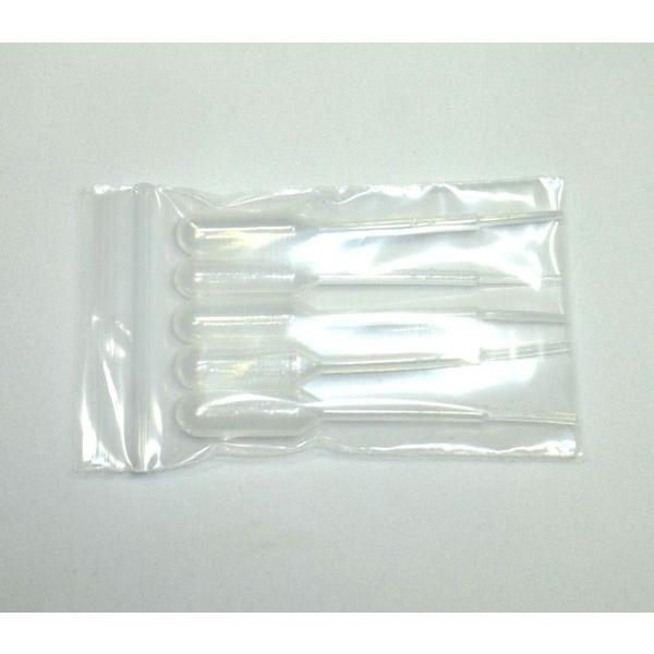 ミニ香水瓶に使えるミニミニスポイトの５本セットです。全長：66mm先端口径：1.5mm