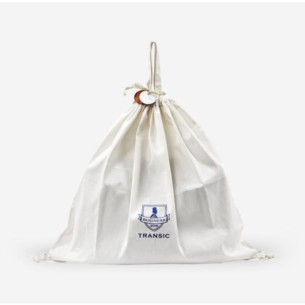 TRANSICオリジナル 鞄保管用 巾着袋 ランドリーバッグ 衣類収納 カバン