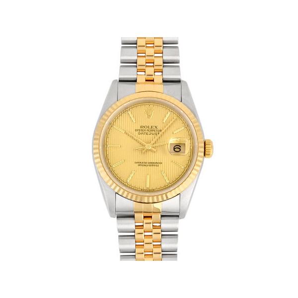 ロレックス デイトジャスト 時計 16233 U番 K18×SS コンビ メンズ 自動巻き タペストリー文字盤 ROLEX :240001079562:ゴールドプラザ ヤフー店 通販 ロレックス ROLEX デイトジャスト 16233 L番(1990年頃製造) シャンパン メンズ 腕時計